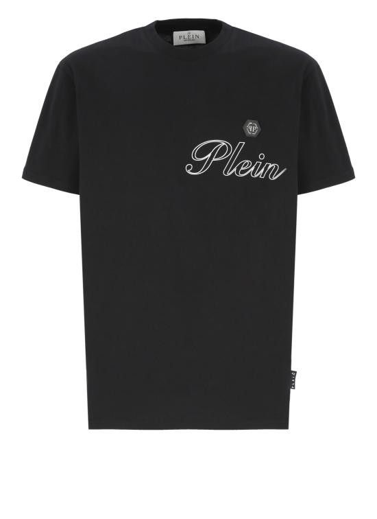 Tシャツ・カットソー PHILIPP PLEIN Men T-shirt Black SAECMTK8063PJY002N 0201 Philipp Plein PHILIPP PLEIN Men T-Shirts SAECMTK8063