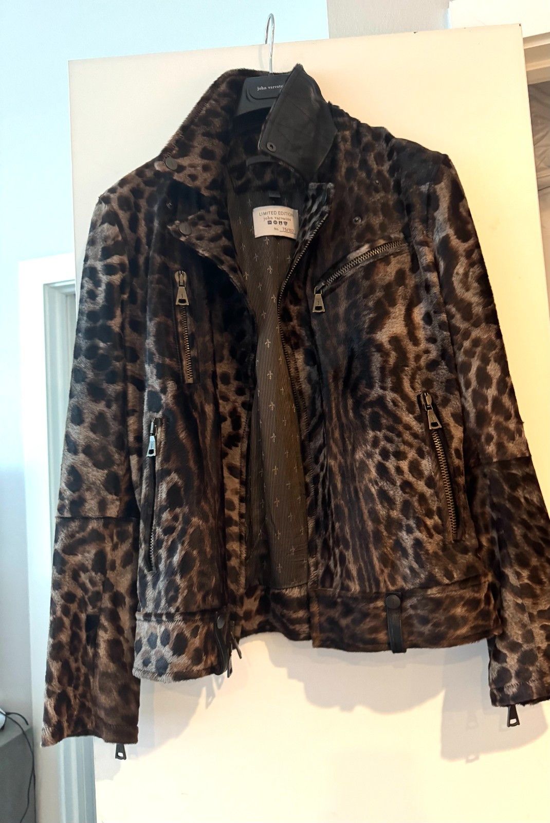 Johns Varvatos Limited Edition Calfskin Moto Jacket