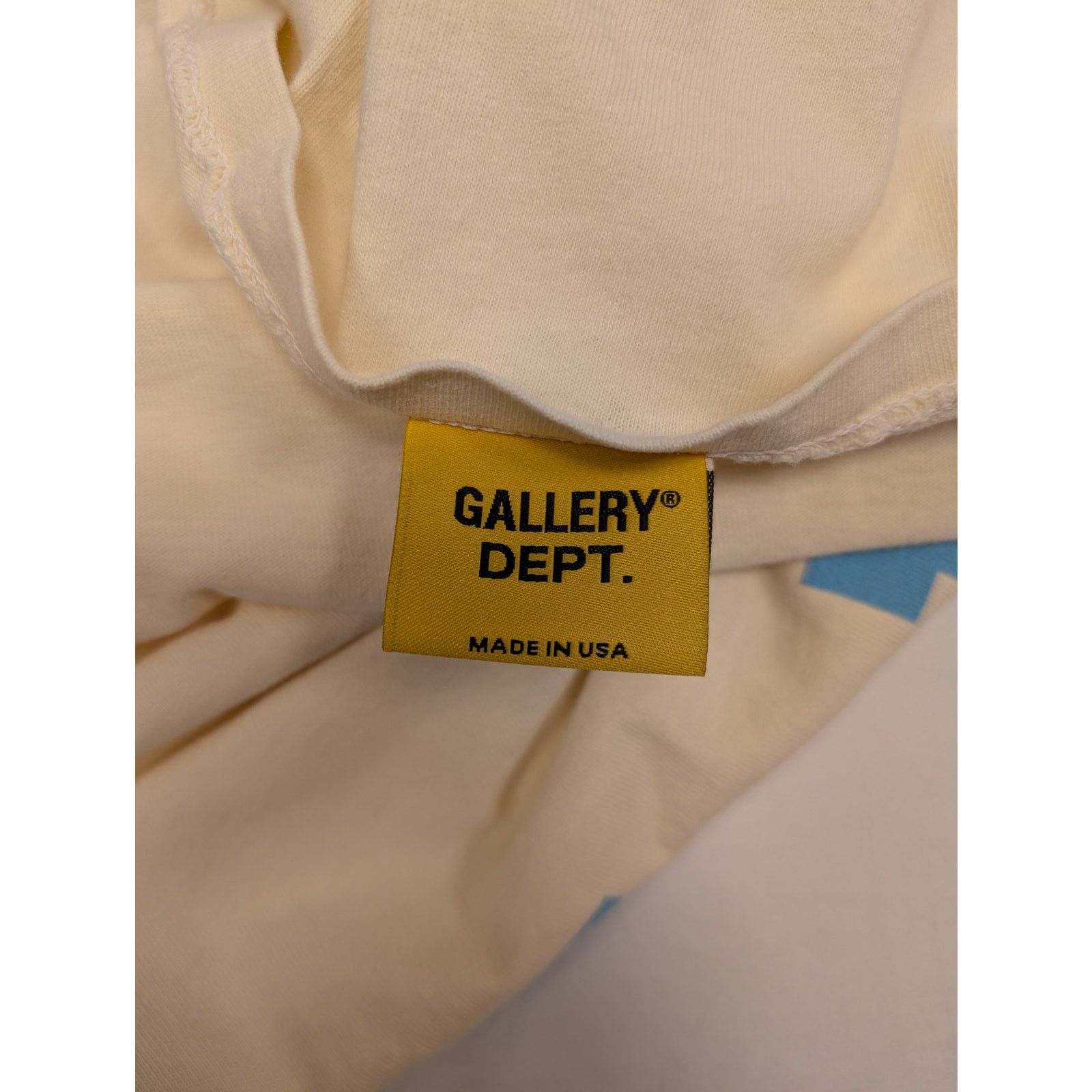 Gallery Dept. o1rshd1 Dept Gym Logo Tee T-Shirt in Cream Size US L / EU 52-54 / 3 - 14 Thumbnail