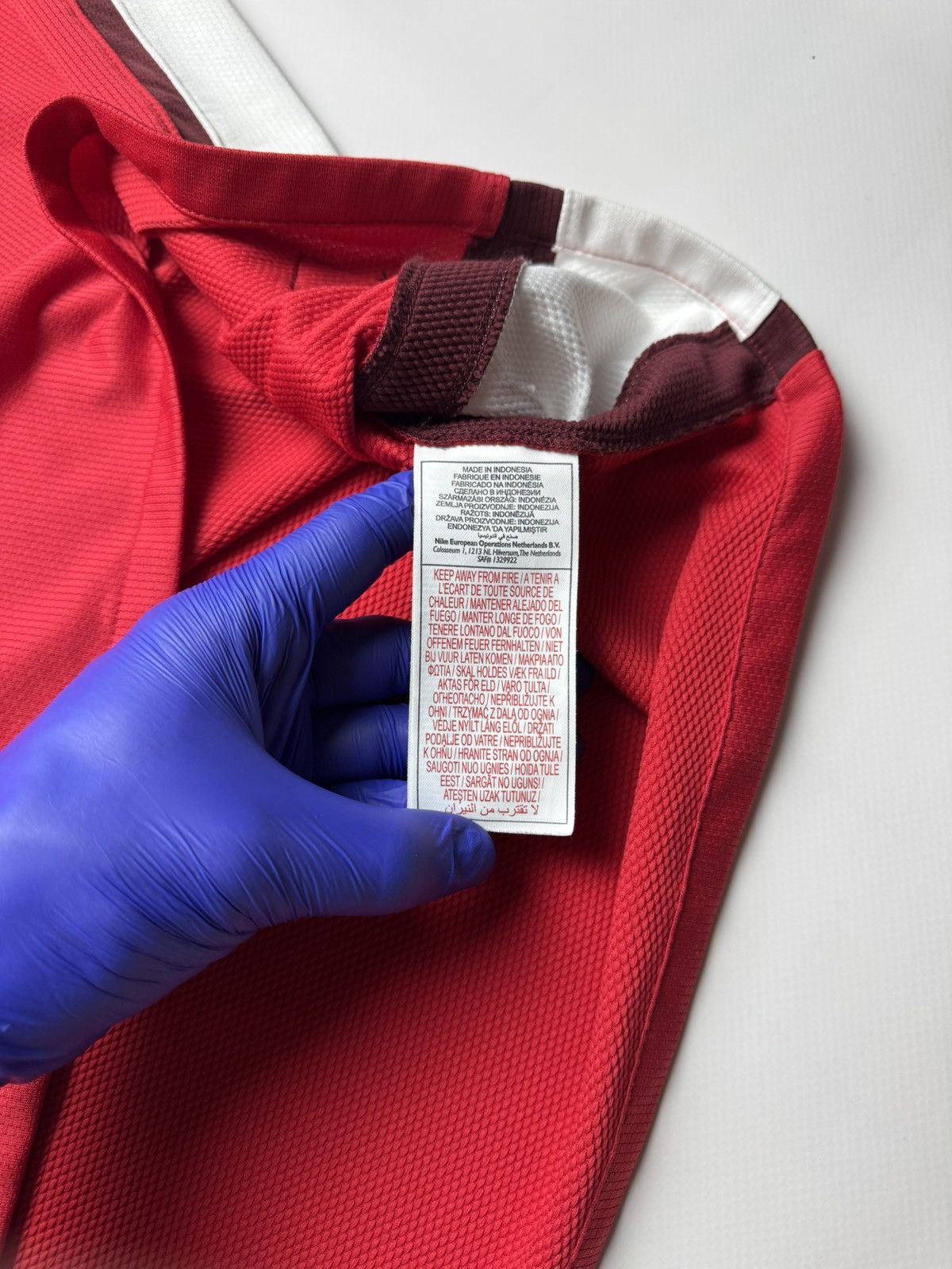 Nike Vintage 2008-2010 Arsenal Home Jersey - Nike Fly Emirates Size US XXL / EU 58 / 5 - 10 Thumbnail