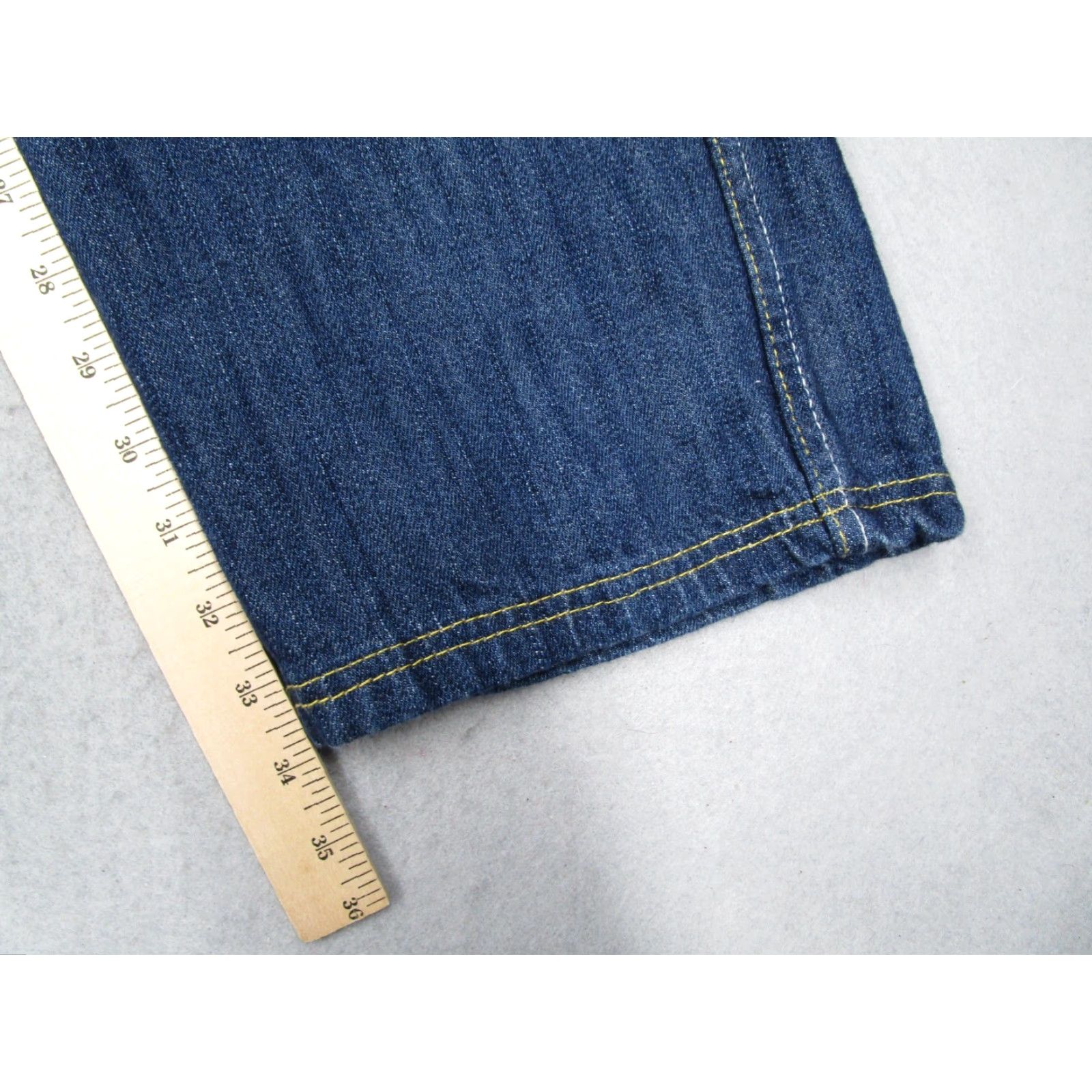 Vintage VINTAGE Makaveli Jeans Mens 36 Blue Straight Denim Jeans 90s Hip Hop Vintage Streetwear Size US 36 / EU 52 - 6 Thumbnail