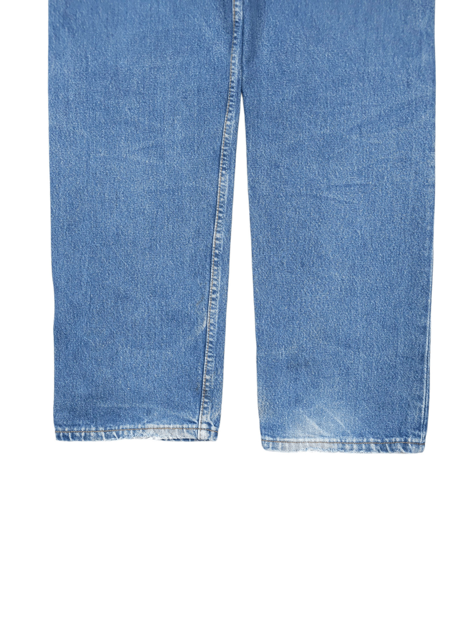 Levi's × Levi's Vintage Clothing × Vintage 💎 38/32 Vintage 90's Levi's 501 Washed Straight Denim Jeans Size US 38 / EU 54 - 11 Thumbnail