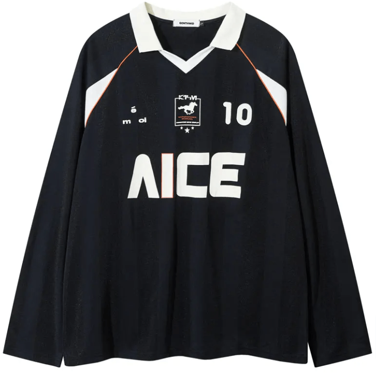 Japanese Brand × Vintage "AIECE-M" 90s Long Sleeve Streetwear Size US M / EU 48-50 / 2 - 1 Thumbnail