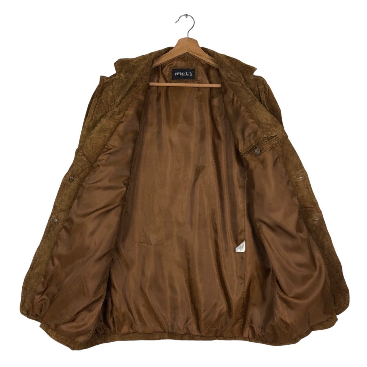 Japanese Brand 📌Vtg Genuine Leather Biker Jacket Vivre Club Issey Miyake Size US M / EU 48-50 / 2 - 14 Thumbnail