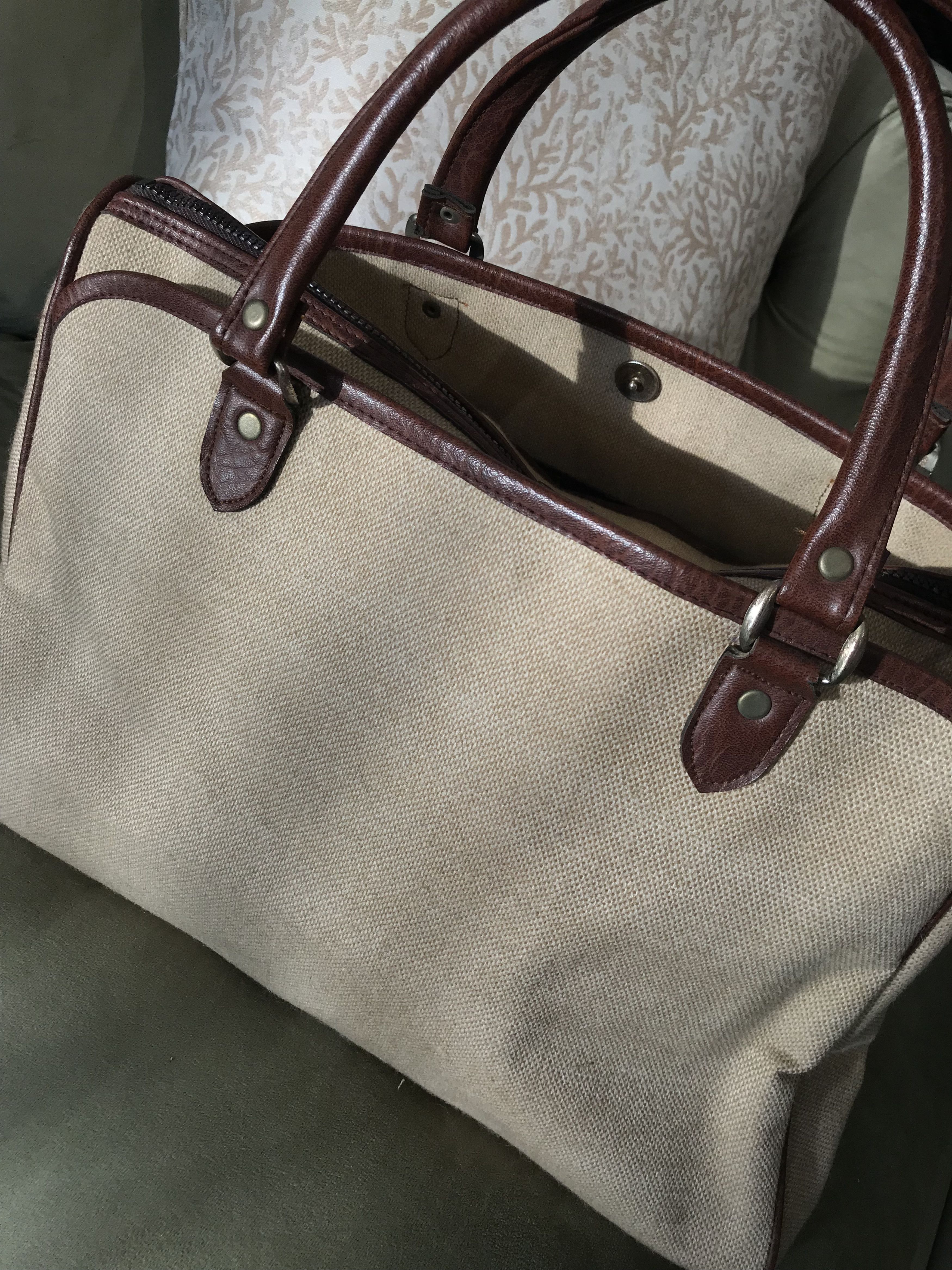 Vintage Vintage Pursuits Luggage Bag Ettinger Costwold Three Star Size ONE SIZE - 4 Thumbnail