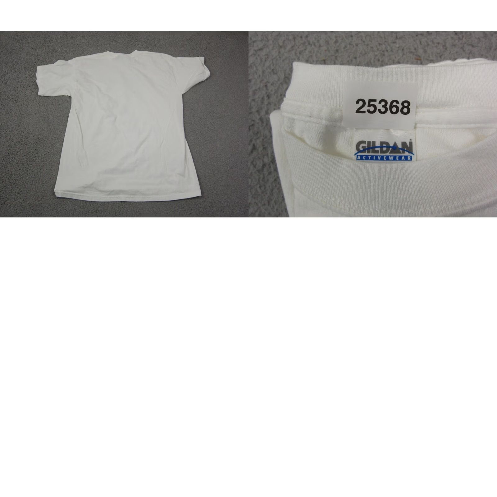 Gildan Vintage Gildan Shirt Mens Large White Books Reading Sioux City 2A 70s 80s 90s City Classic Mens T-Shirt Size US L / EU 52-54 / 3 - 8 Thumbnail