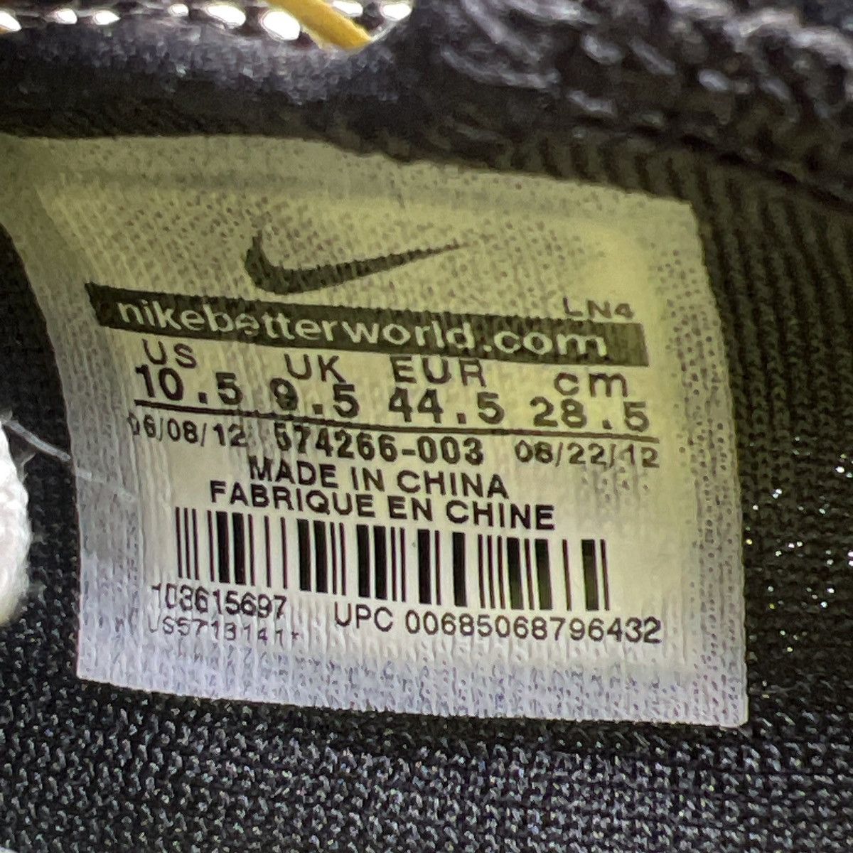 Nike Lunar tr1 Oregon away Size US 10.5 / EU 43-44 - 9 Thumbnail