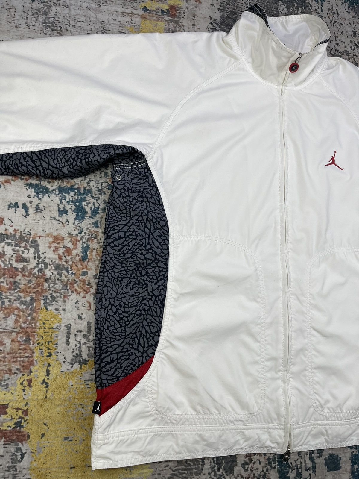 Jordan Brand Vintage Y2k Air Jordan Retro III Jackets Size US XL / EU 56 / 4 - 8 Thumbnail