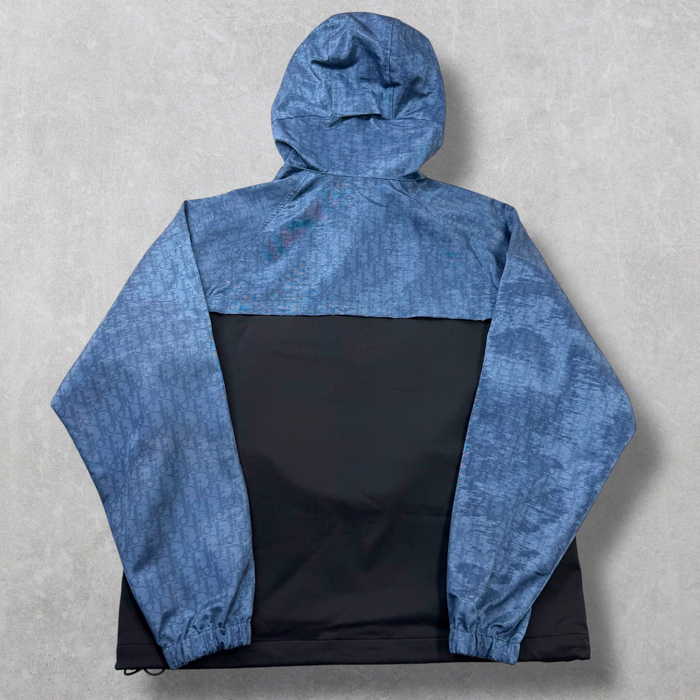 Dior Dior Oblique Hooded Anorak Blue/Black M Size US M / EU 48-50 / 2 - 2 Thumbnail