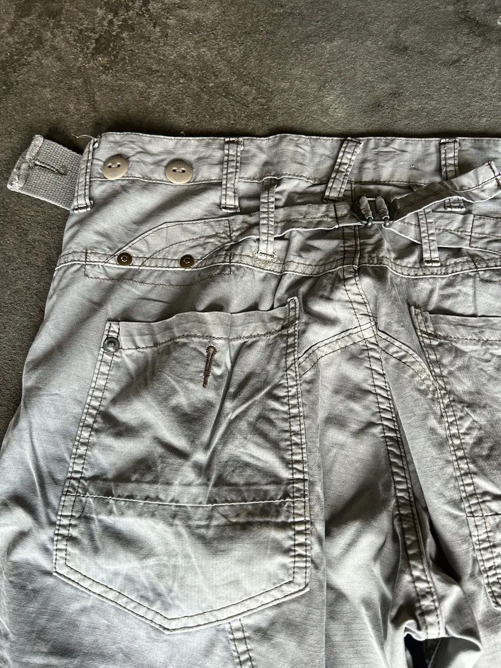 Other Vintage Hysteric Glamour Balenciaga Style Cargo Jeans 90s Size US 32 / EU 48 - 4 Thumbnail