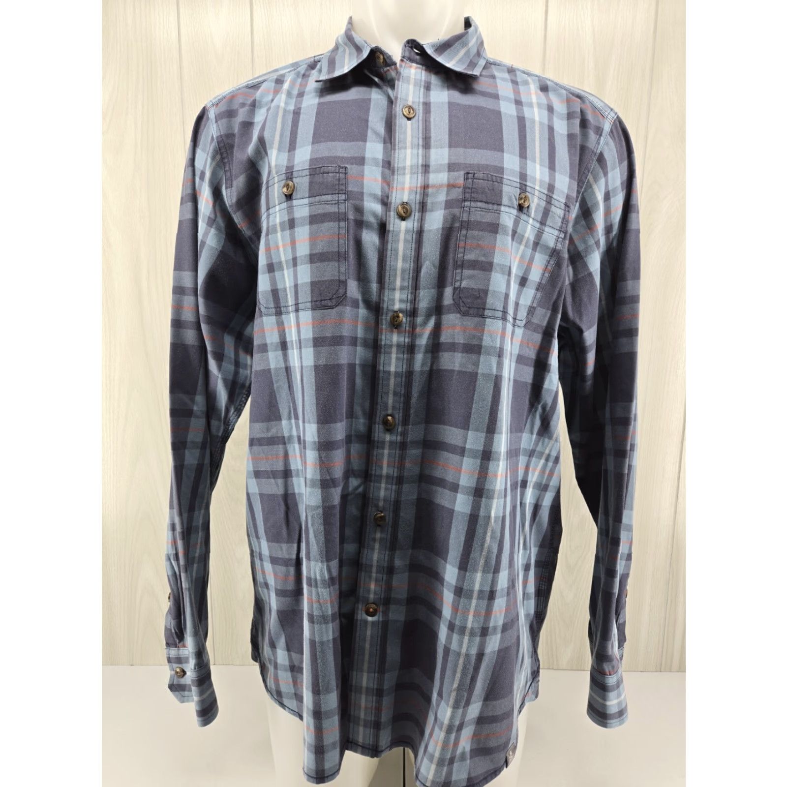 The North Face The North Face Shirt Men XL Blue Plaid Casual Dress Style Outdoor Hiking Button-Up Size US XL / EU 56 / 4 - 2 Thumbnail