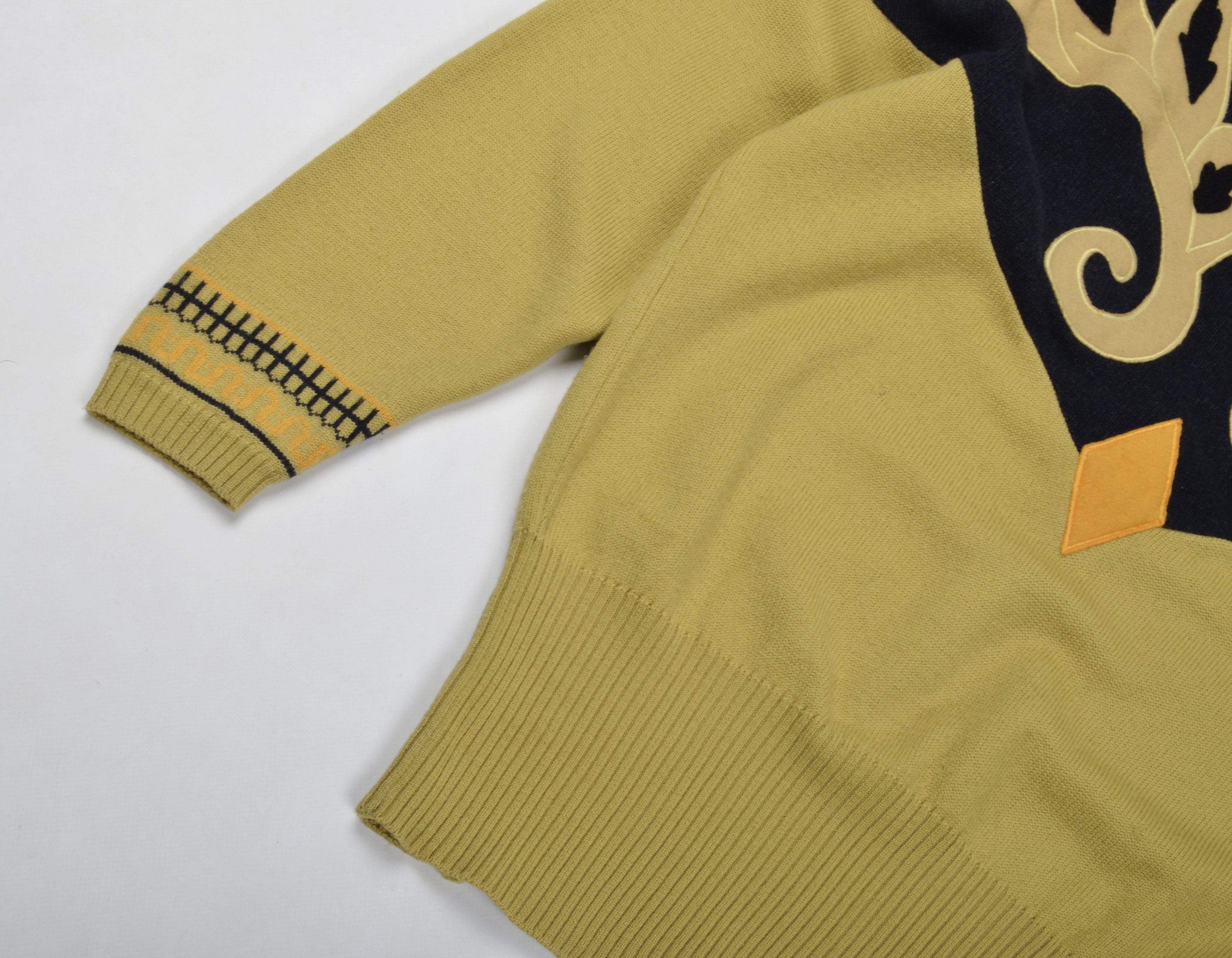 Escada Vintage Crisca by Escada Oversized Wool Blend Sweater Size S / US 4 / IT 40 - 6 Thumbnail