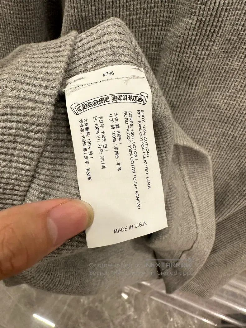 Chrome Hearts CHROME HEARTS Size L First generation silver button Henry c Size US L / EU 52-54 / 3 - 6 Thumbnail