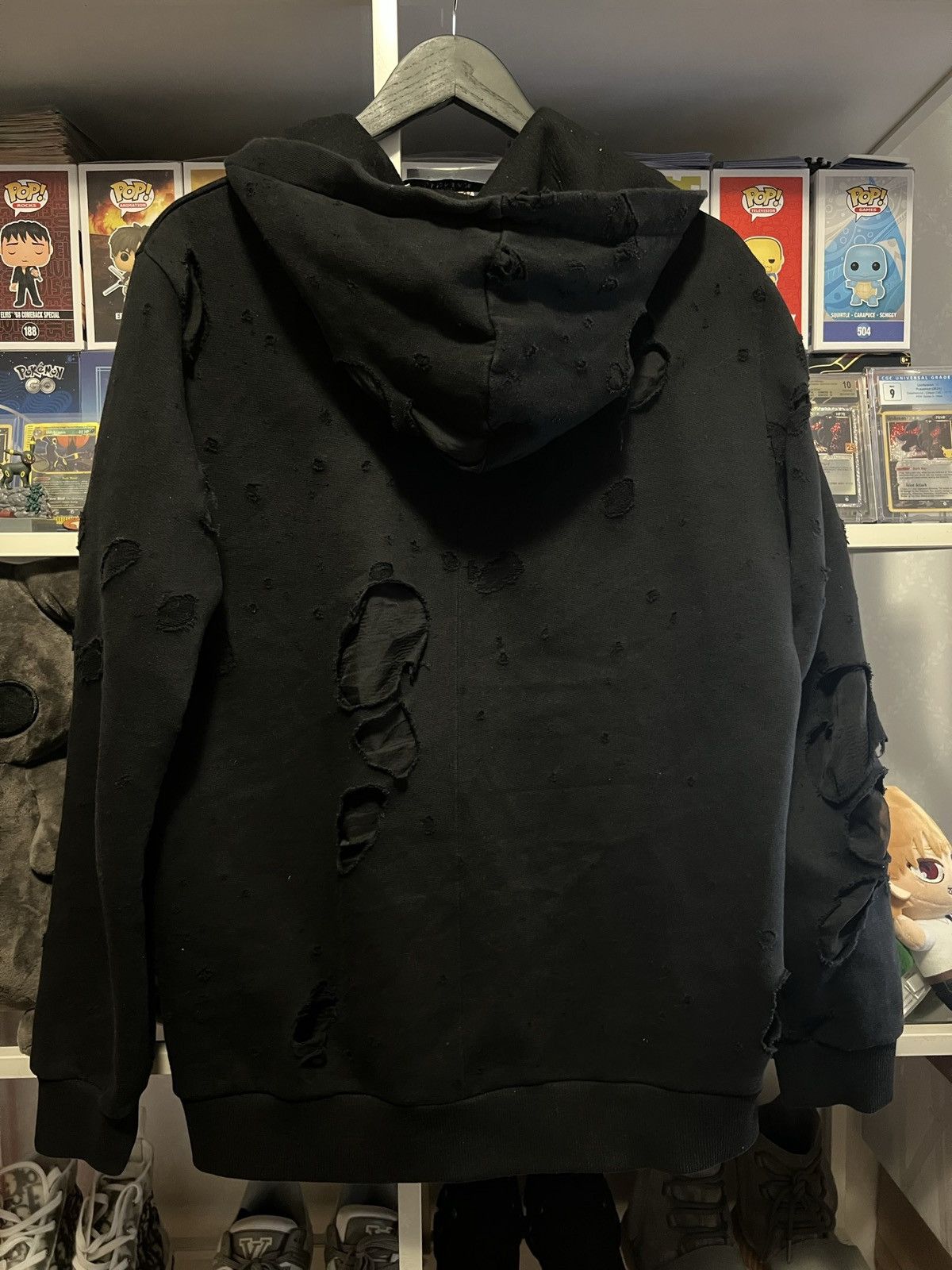 Givenchy Givenchy Distressed Hoodie Size US M / EU 48-50 / 2 - 4 Thumbnail