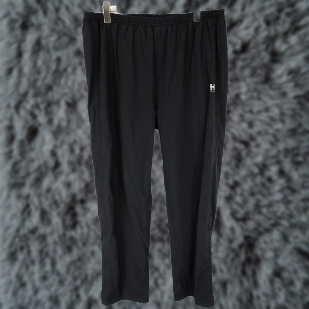 Helly Hansen HELLY HANSEN Helly Tech Trousers Men's LARGE Elastic Waist Adjustable Bottom Black Size US 33 - 1 Thumbnail