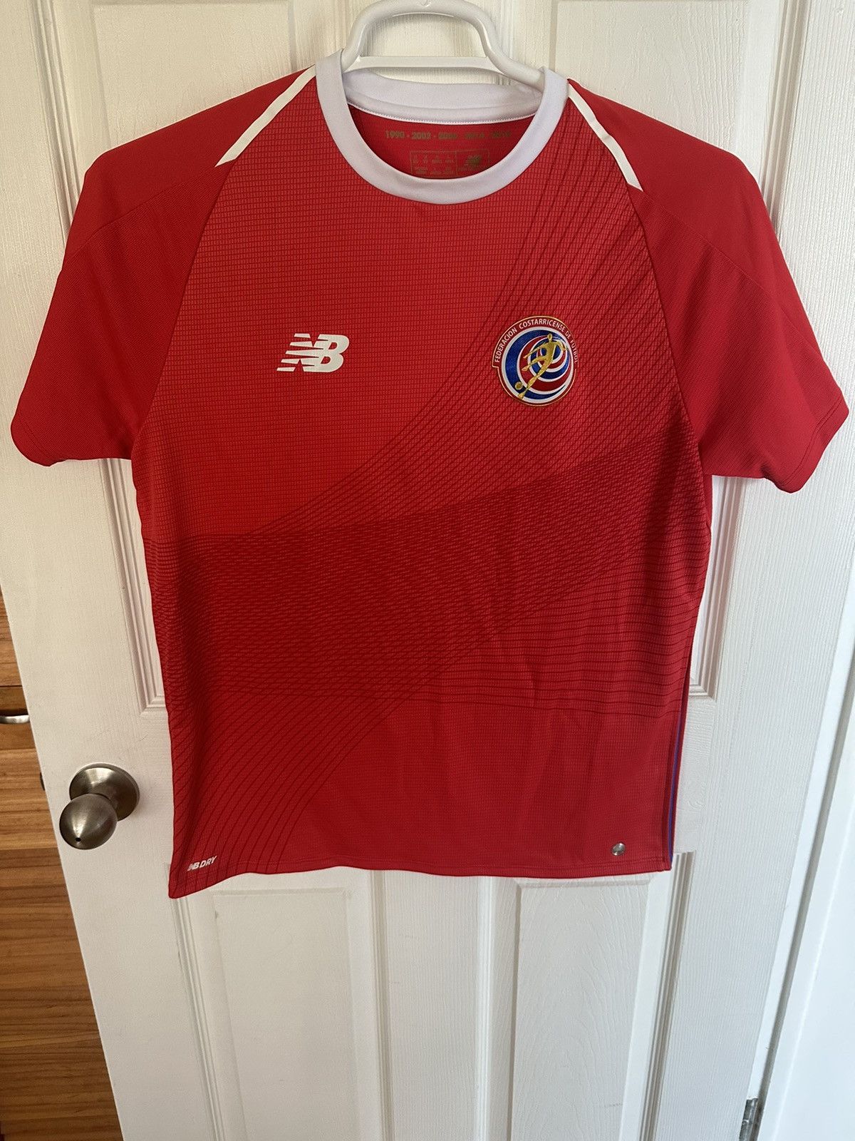 New Balance Soccer Jersey Streetwear 2018 Costa rica New Balance World Cup futbol jersey Grailed