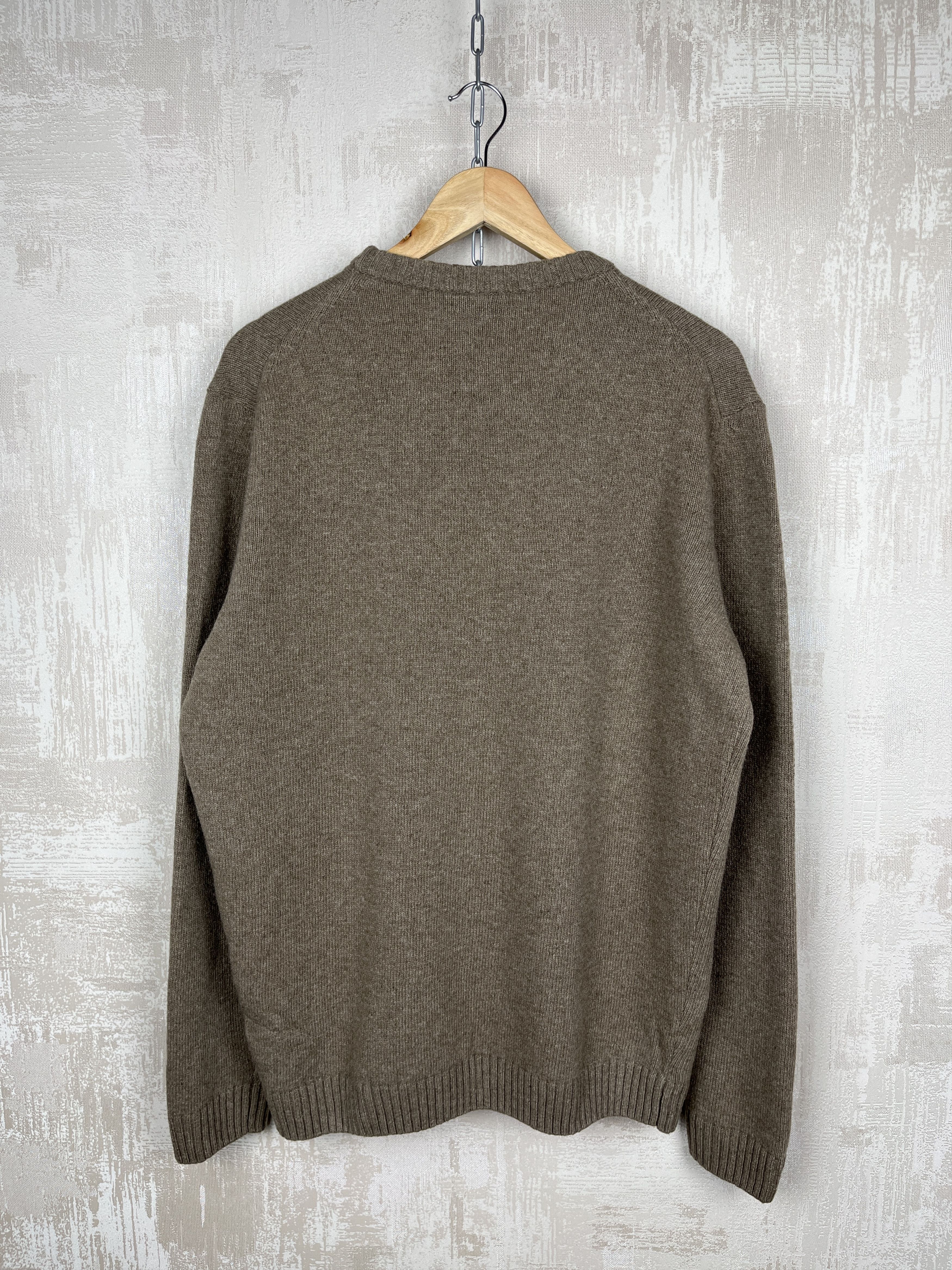 Aeronautica Militare Aeronautica Militare Big Logo Wool Blend Crew Neck Sweater Size US XL / EU 56 / 4 - 12 Thumbnail