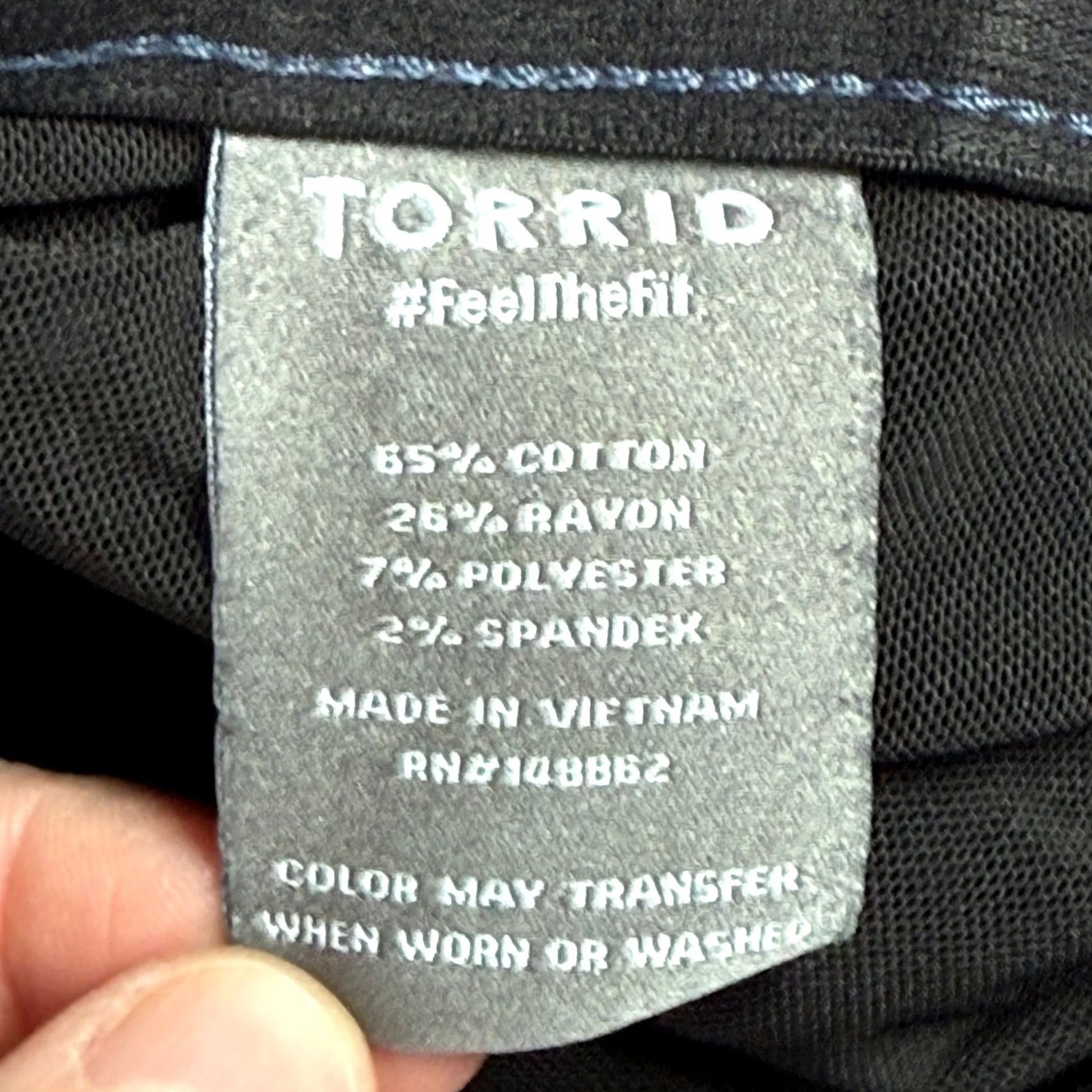 Torrid Torrid Bombshell Straight Premium Stretch Jeans Womens Size 22R - Blue Denim Size 40" / US 18 - 5 Thumbnail