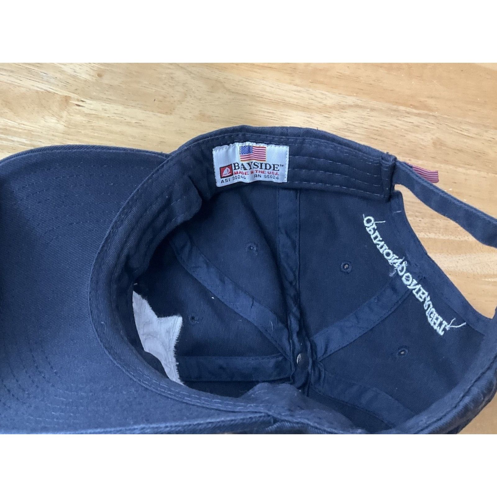 Other Blue Stitched Fox Nation Baseball Hat Opinion Done Right Hat Size ONE SIZE - 3 Thumbnail