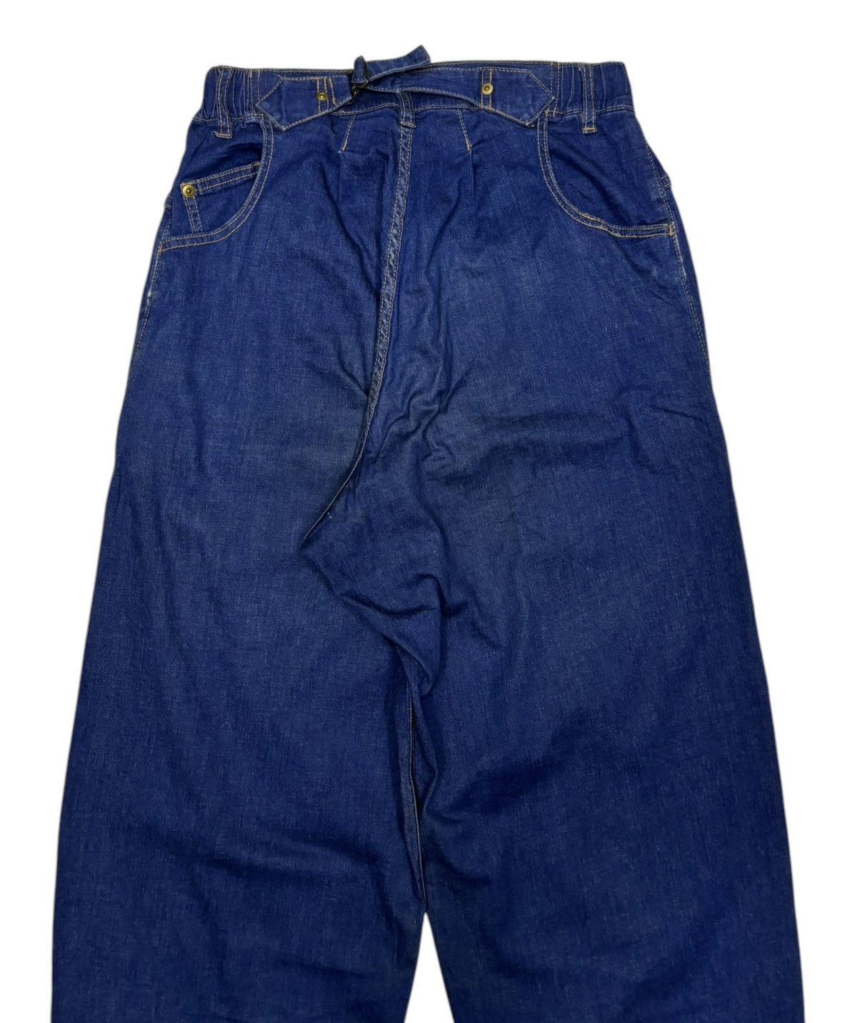 Issey Miyake × mercibeaucoup Vintage ISSEY MIYAKE MERCIBEAUCOUP BAGGY DENIM PANTS Size 28" / US 6 / IT 42 - 7 Thumbnail