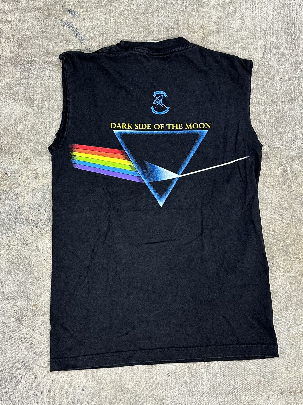 Band Tees × Vintage Crazy Y2K Pink Floyd Dark Side Of The Moon Band Tank Top Size S / US 4 / IT 40 - 4 Thumbnail