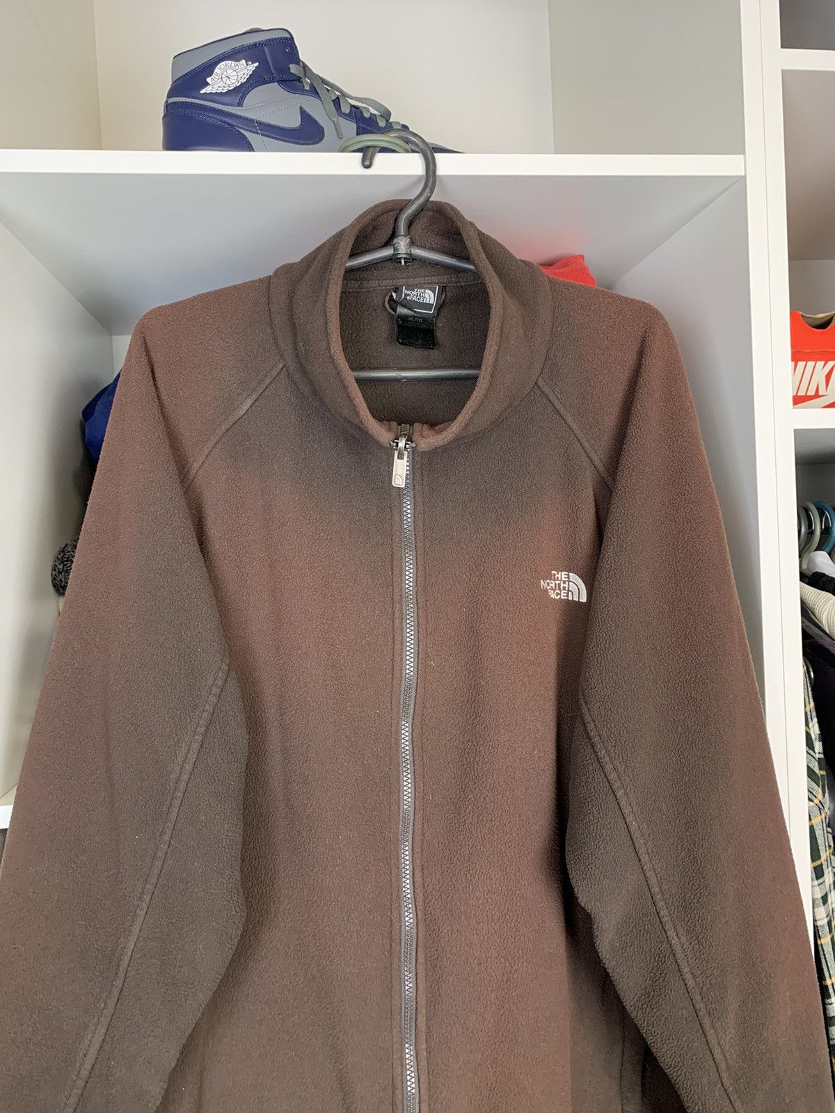 The North Face × Vintage Vintage The North Face Sun Faded Brown Fleece Size US XL / EU 56 / 4 - 2 Thumbnail