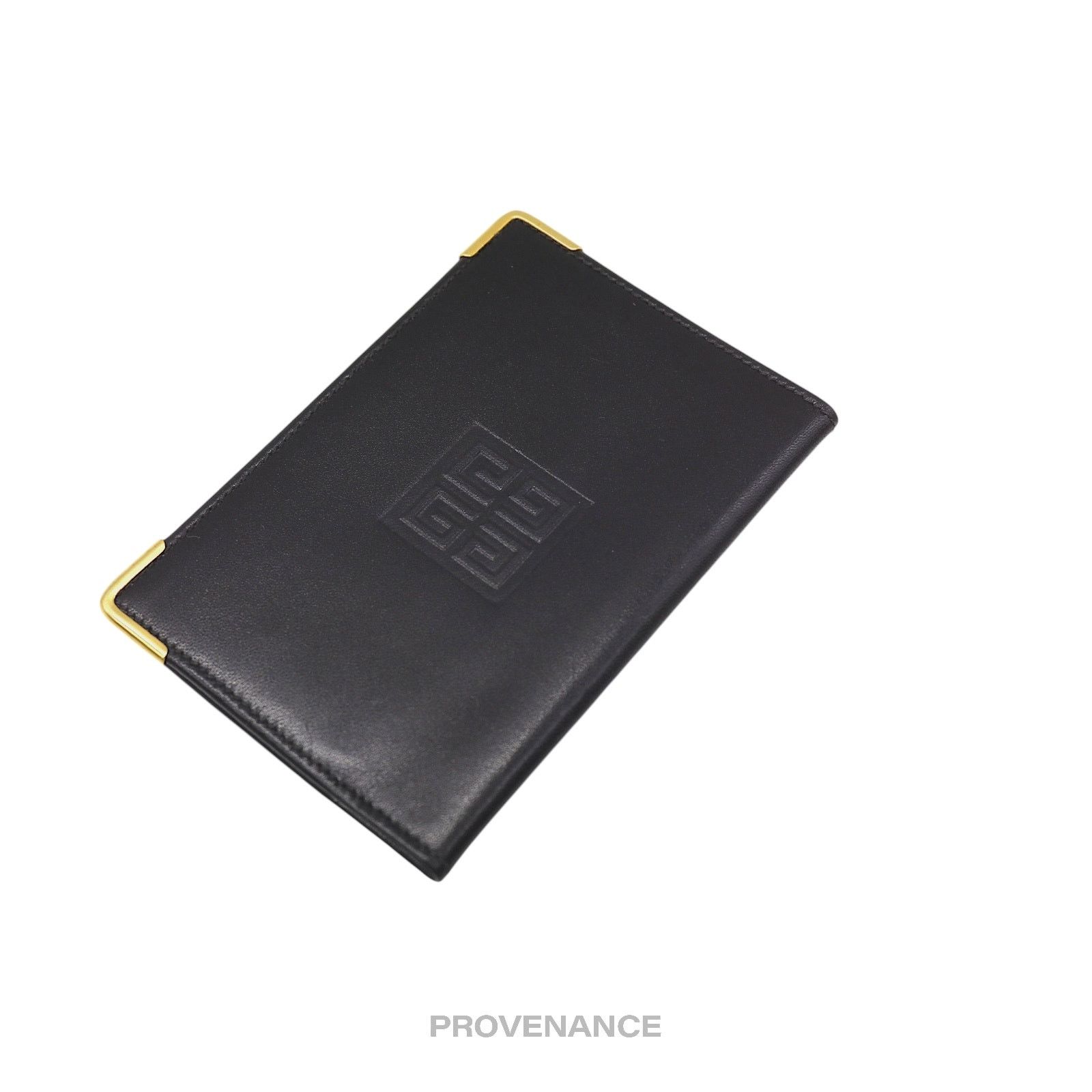 Givenchy 🔴 Givenchy 4G Logo Pocket Organizer Wallet - Black Leather Size ONE SIZE - 4 Thumbnail