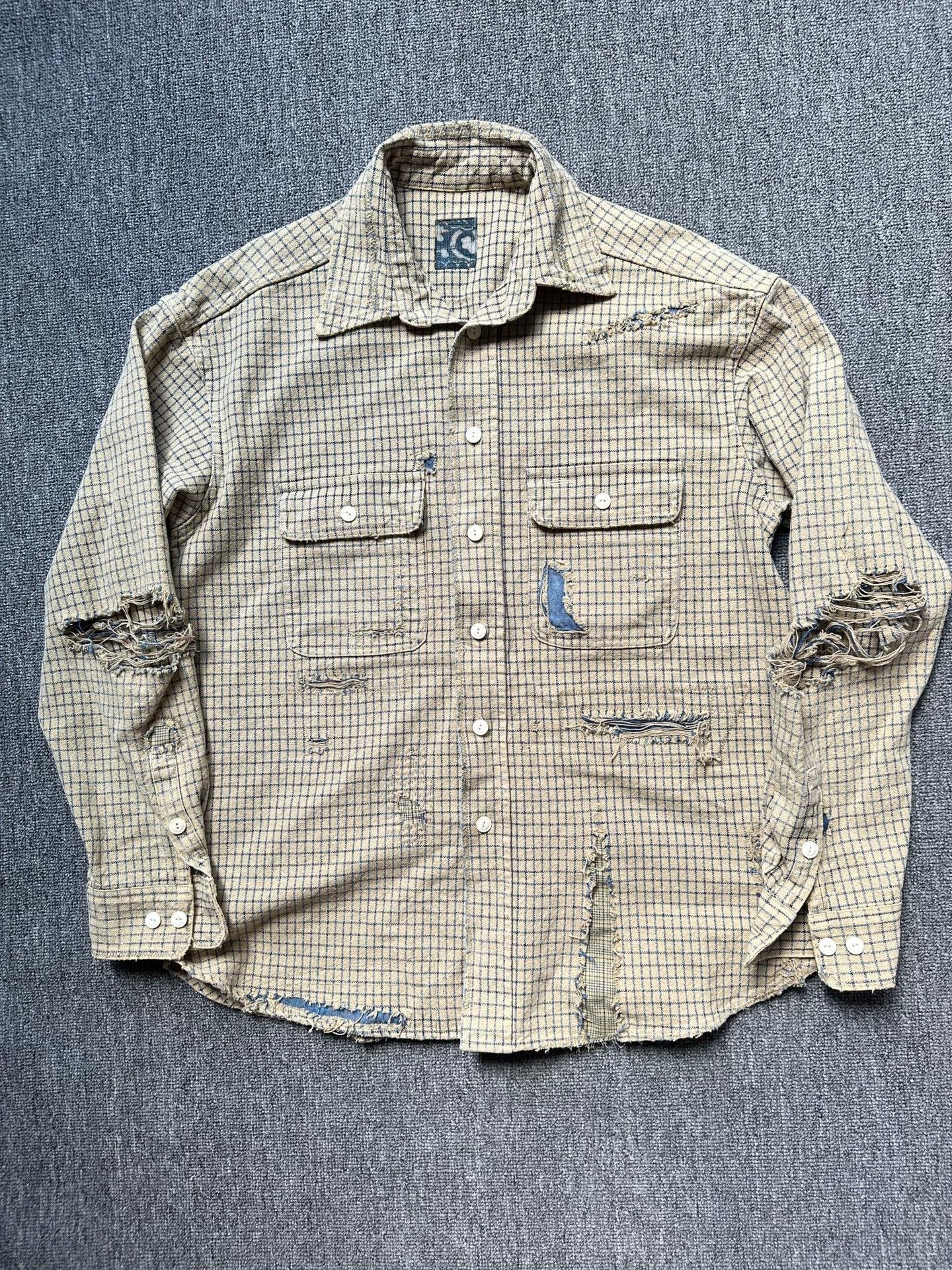 Visvim VISVIM ICT Grand River Crash Shirt Jacket Size US S / EU 44-46 / 1 - 1 Thumbnail