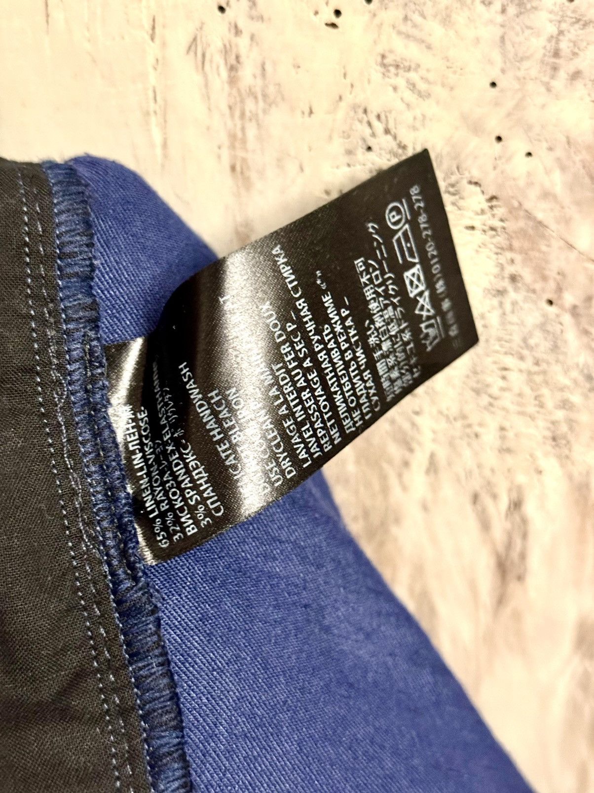Haider Ackermann haider ackermann biker skinny blue pants linen XXS men Size US 27 - 3 Thumbnail