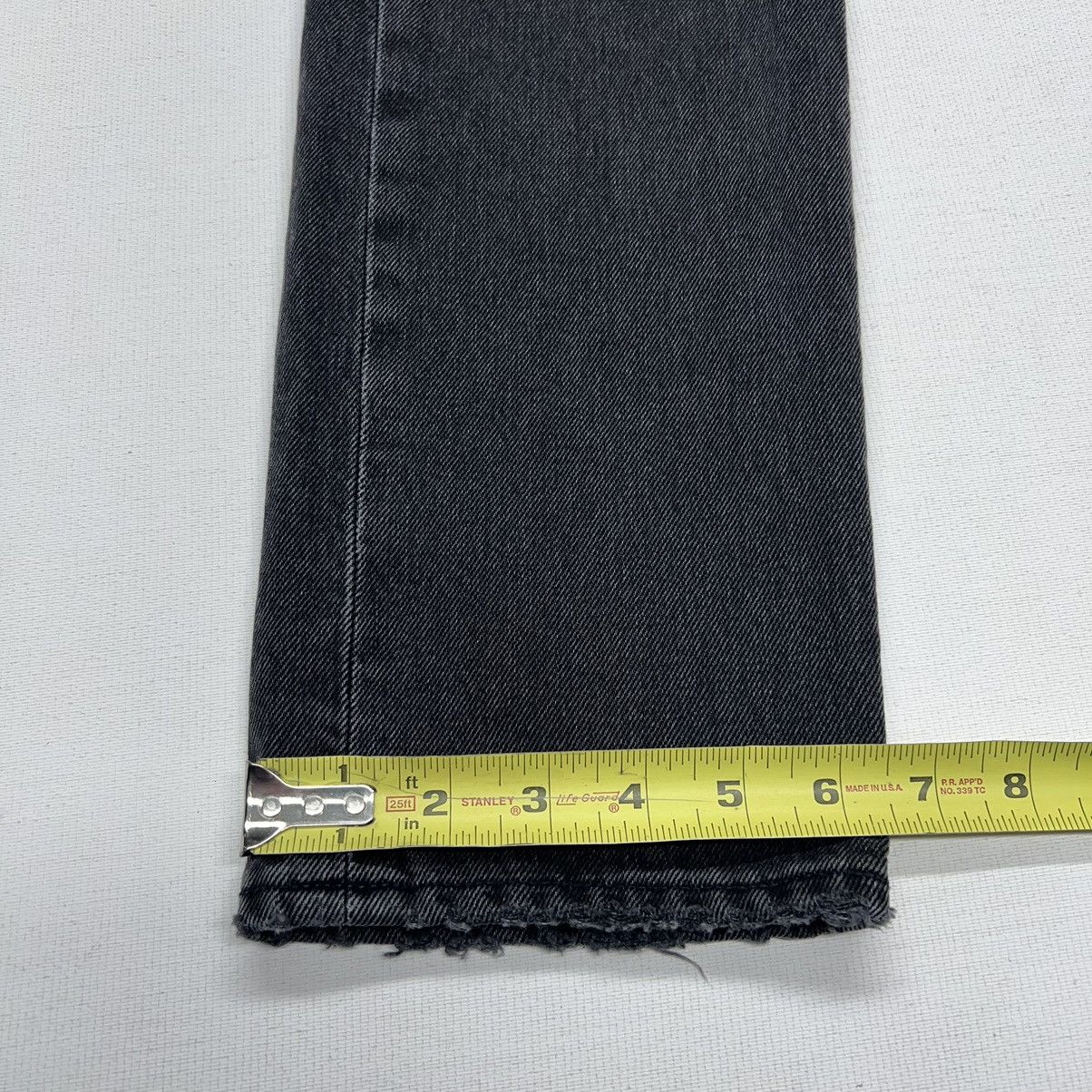 Levi's Levis Jeans Black Made & Crafted 502 Regular Taper Faded Size US 30 / EU 46 - 20 Thumbnail