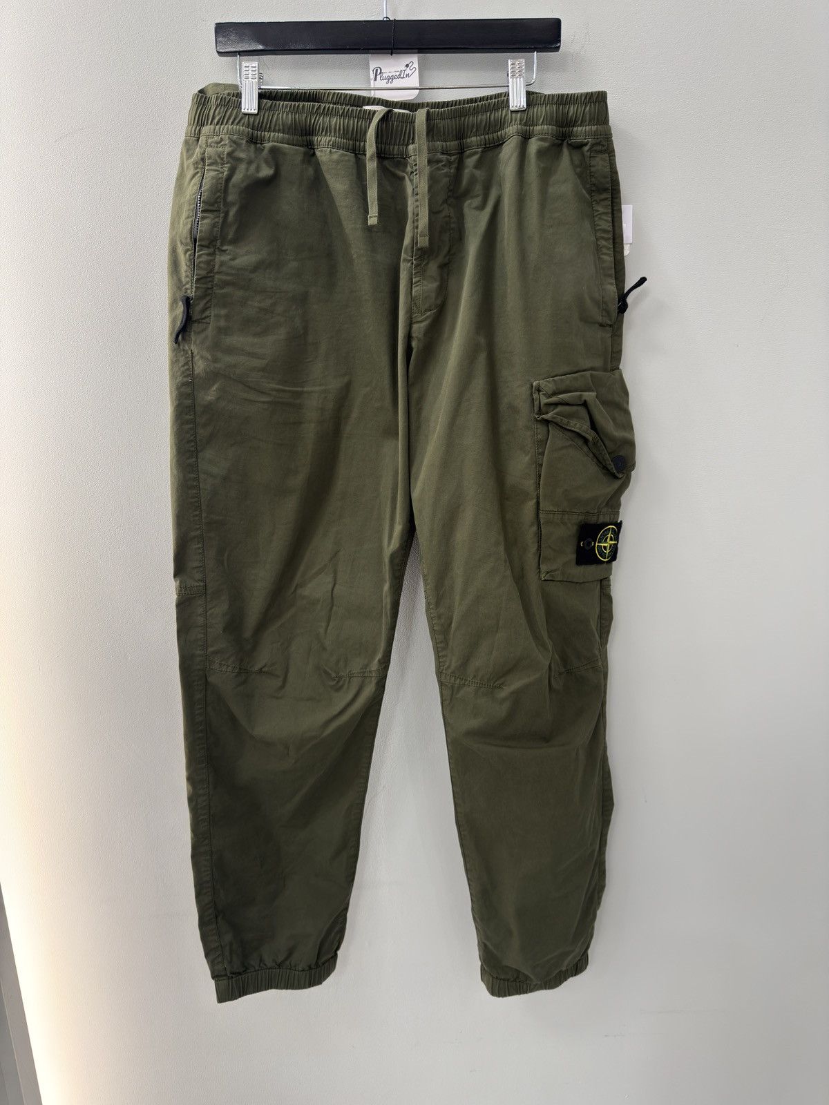 Stone Island Stone Island Olive Cargo Jogger Pants Size US 36 / EU 52 - 1 Thumbnail