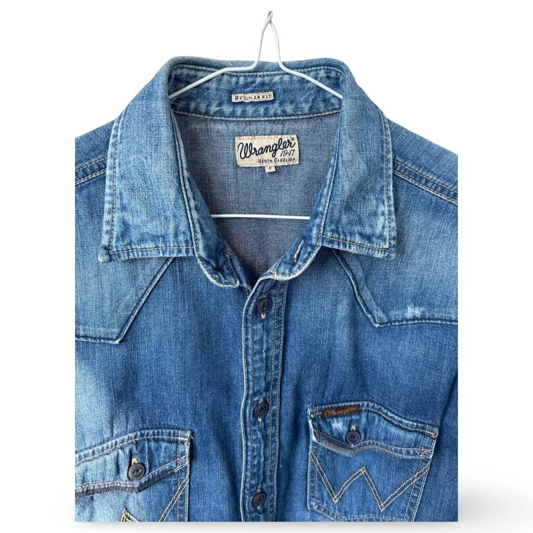 Wrangler Wrangler denim shirt #519 Size US S / EU 44-46 / 1 - 2 Thumbnail