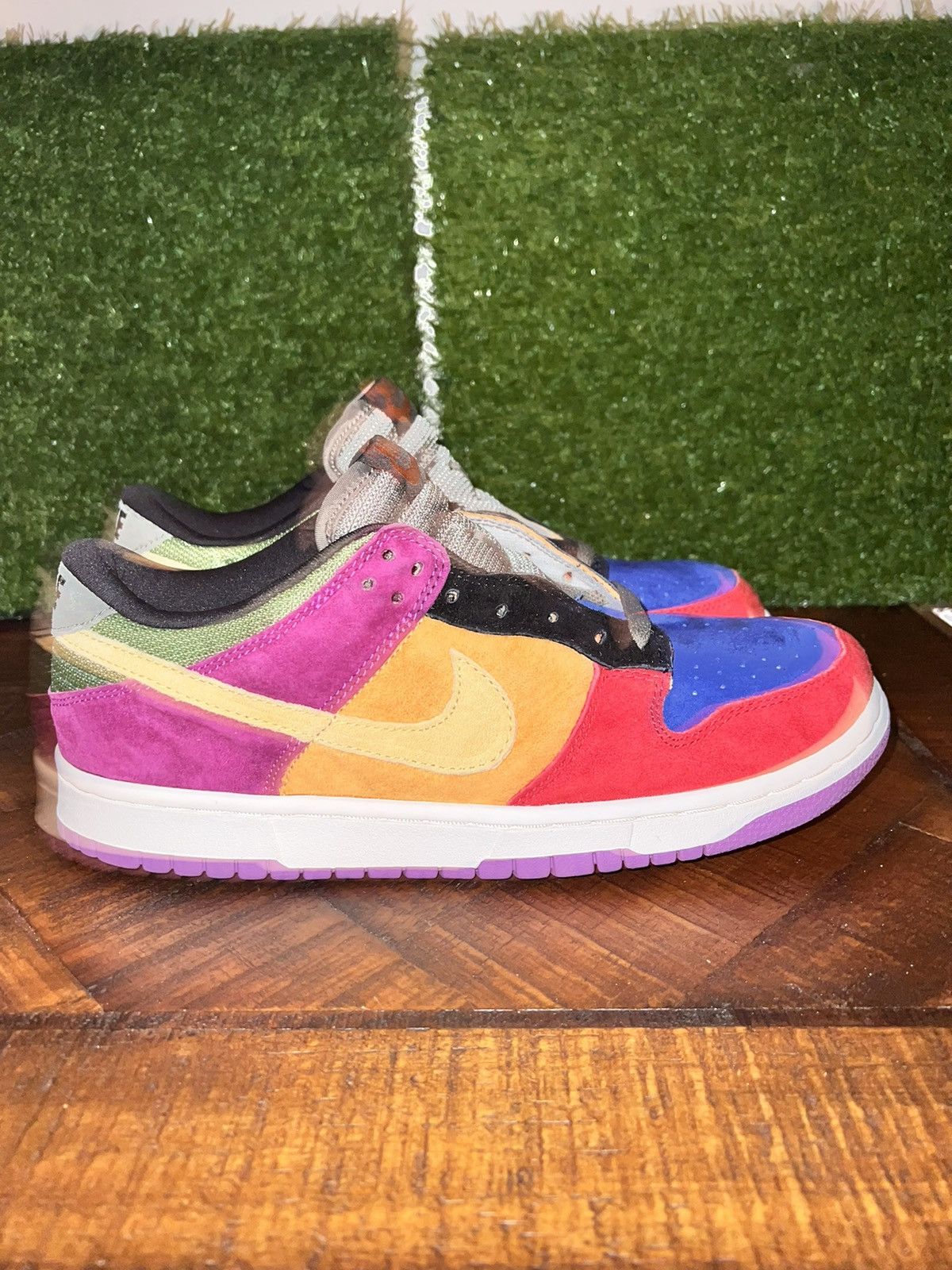 image of Nike x Vintage Dunk Low Pro B 'viotech' Shoes, Men's (Size 9)