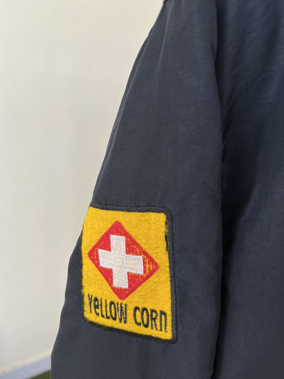 YELLOW CORN Vintage Yellow Corn Embroidered Racing Jacket Size US L / EU 52-54 / 3 - 4 Thumbnail