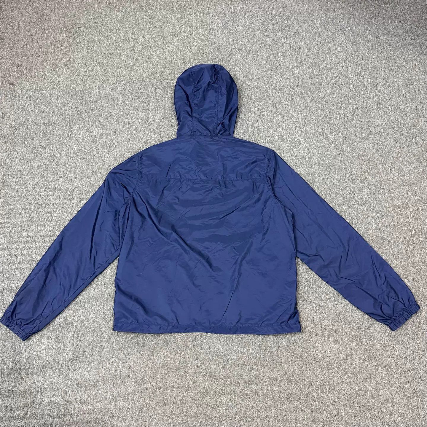 Prada Prada Navy Blue Triangle Logo Nylon Jacket XL 95 New Size XL / US 12-14 / IT 48-50 - 2 Thumbnail