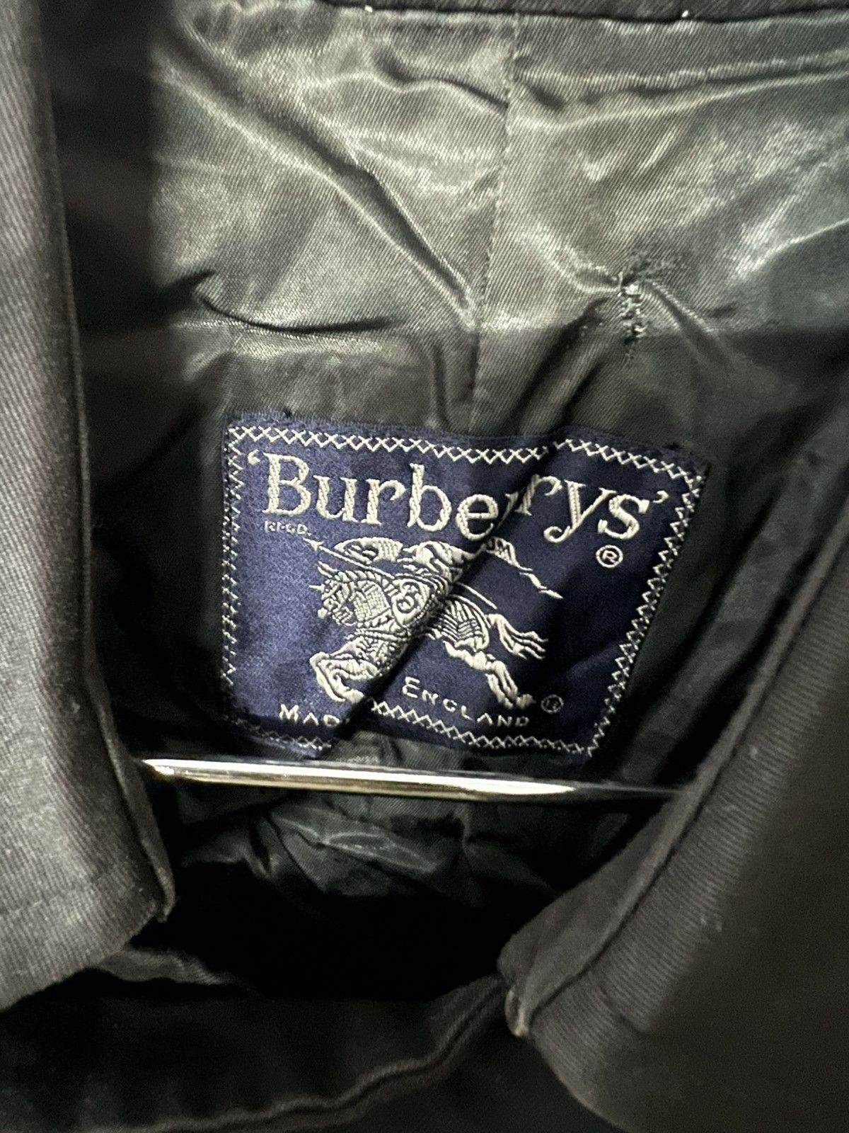 Burberry BURBERY BLACK TRENCH COAT Size US M / EU 48-50 / 2 - 12 Thumbnail