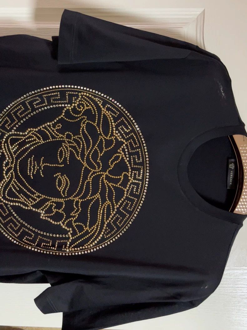 Versace Versace Black short-sleeved T-shirt Size US M / EU 48-50 / 2 - 4 Thumbnail