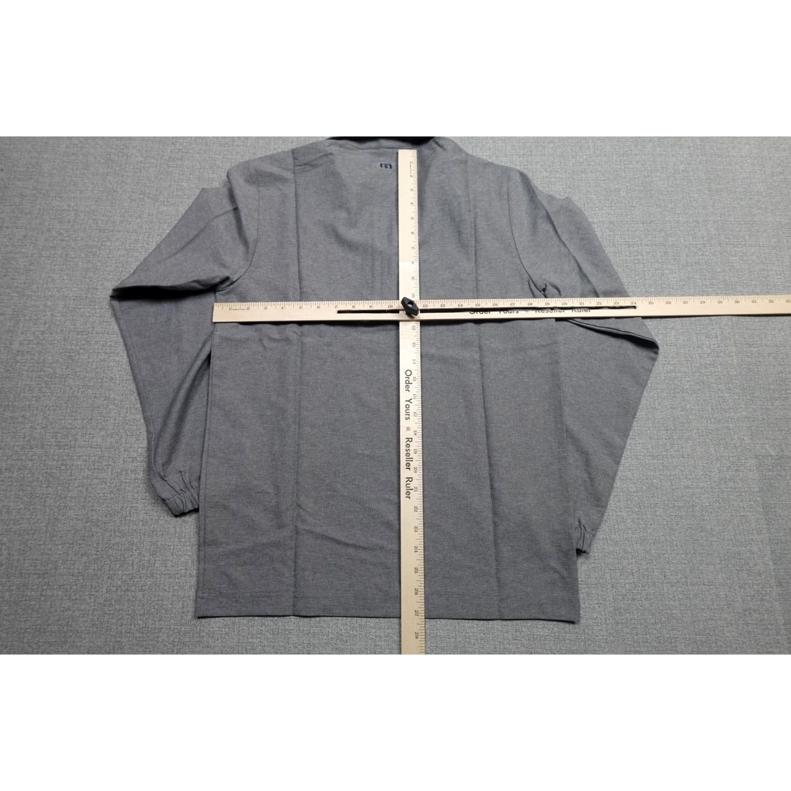 TravisMathew TravisMathew Move Mountains Quarter Zip Pullover Mens Small Gray Floral Golf Size US S / EU 44-46 / 1 - 6 Thumbnail