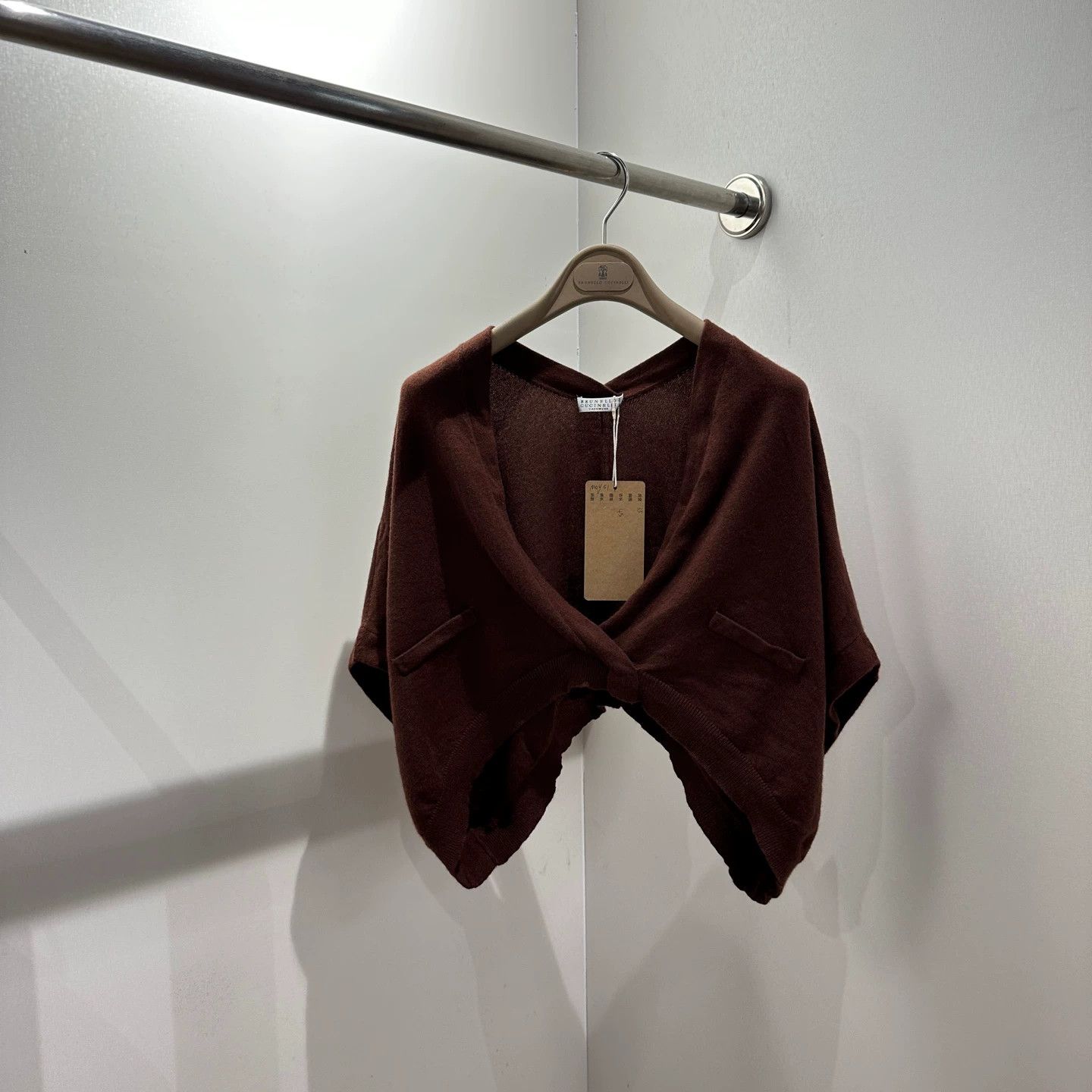Brunello Cucinelli Brunello Cucinelli may51 solid cashmere jacket Size ONE SIZE - 1 Thumbnail
