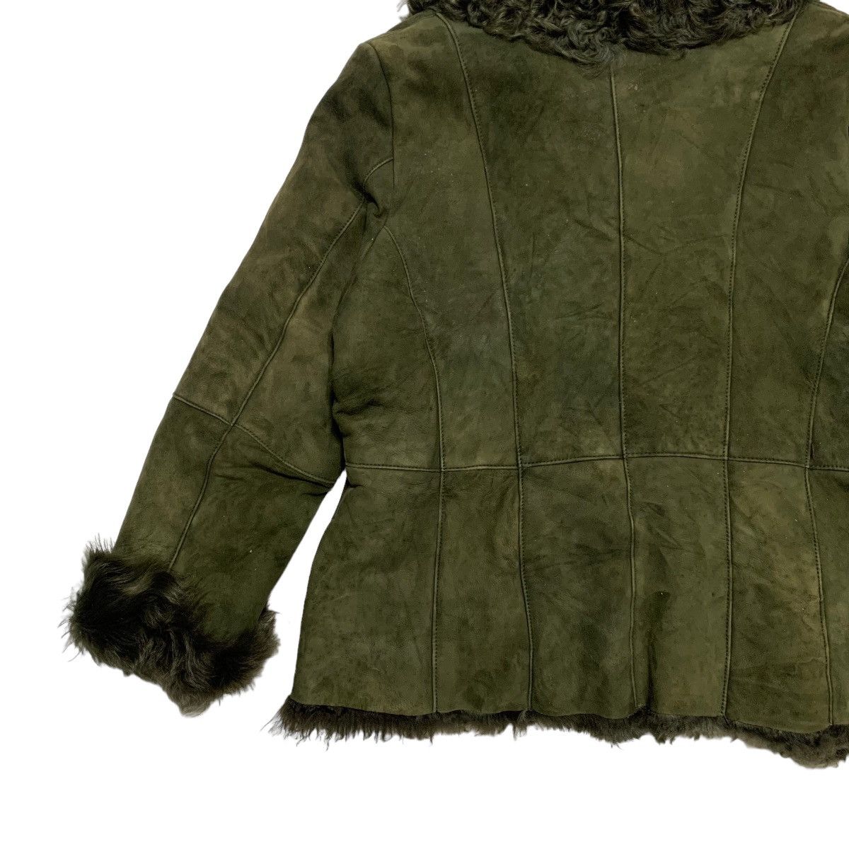 Japanese Brand Japanese Brand Sanrika Shearling Leather Jacket Size M / US 6-8 / IT 42-44 - 8 Thumbnail
