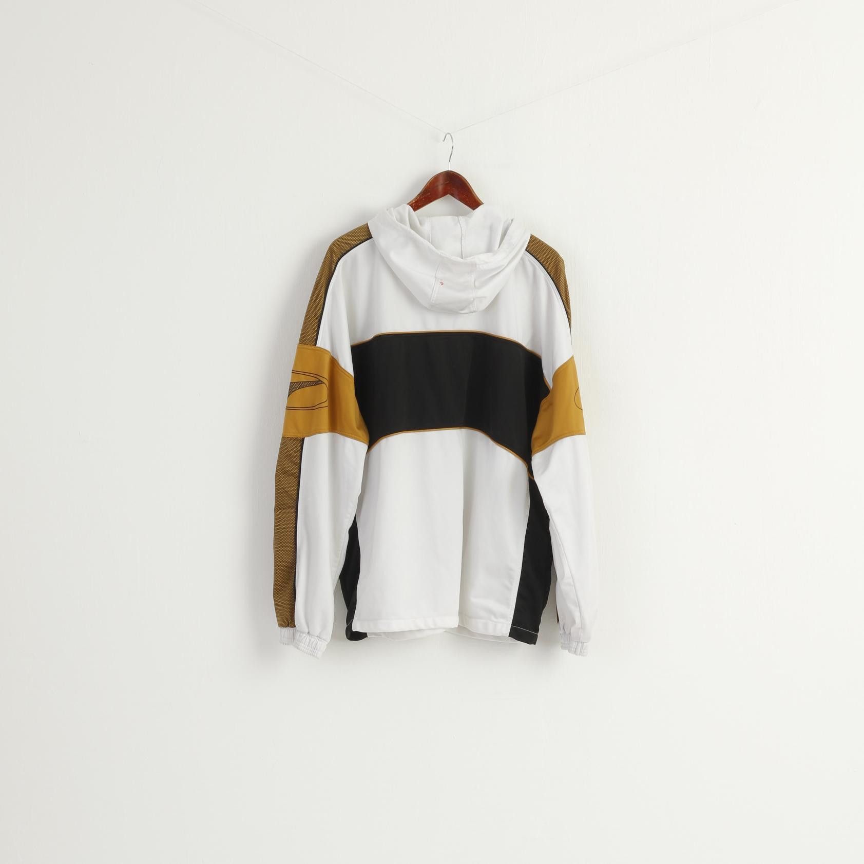 Puma Puma Men XL Sweatshirt White Gold Shiny 90s 8750 Size US XL / EU 56 / 4 - 9 Thumbnail