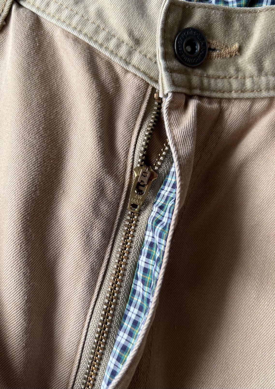 Junya Watanabe Junya Watanabe - S/S’10 Two Tone Cinch Back Chino Pants Size US 32 / EU 48 - 5 Thumbnail
