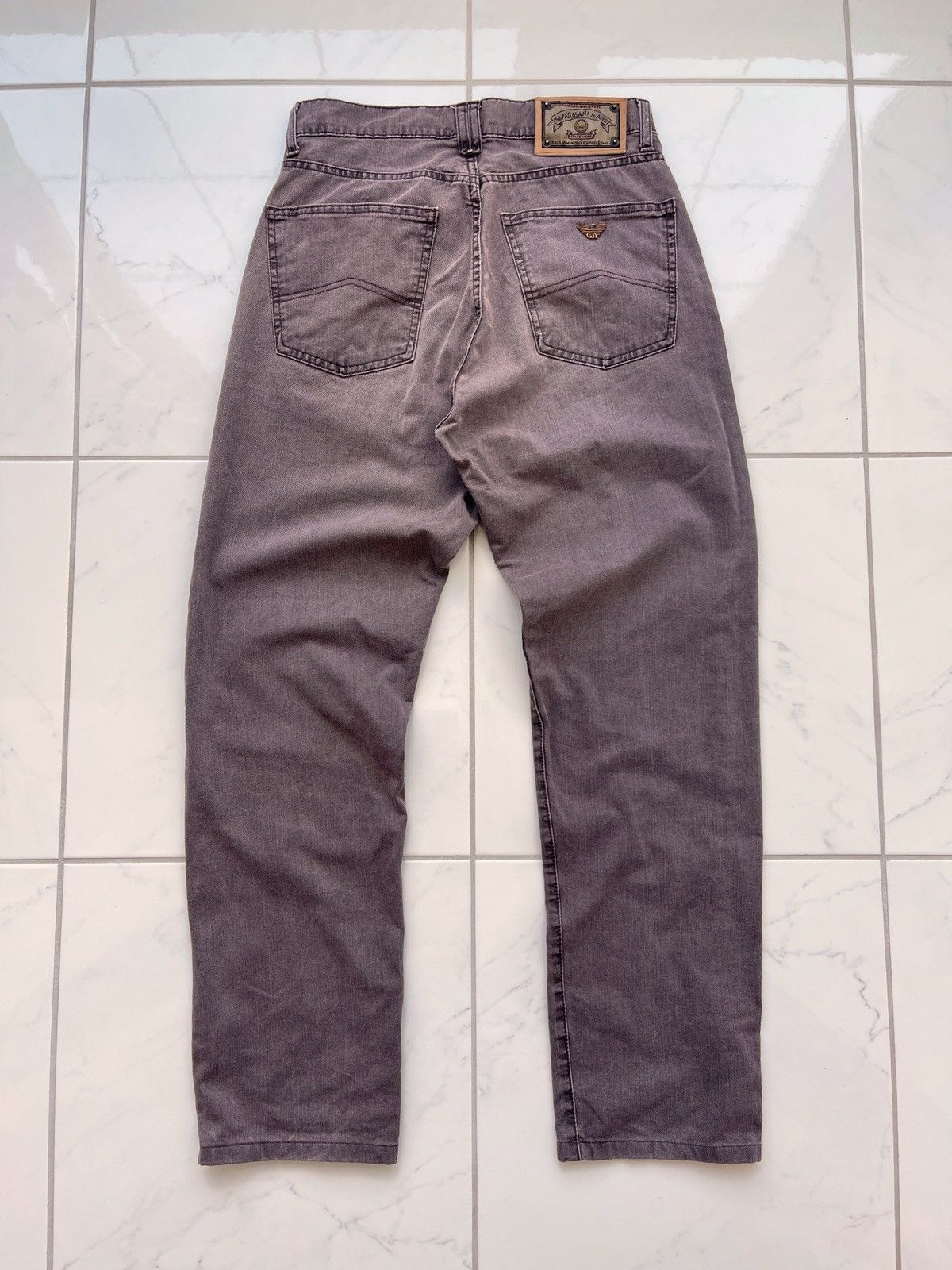 Armani × Giorgio Armani × Vintage Vintage Y2k Armani Jeans Metal Logo Size US 30 / EU 46 - 1 Thumbnail