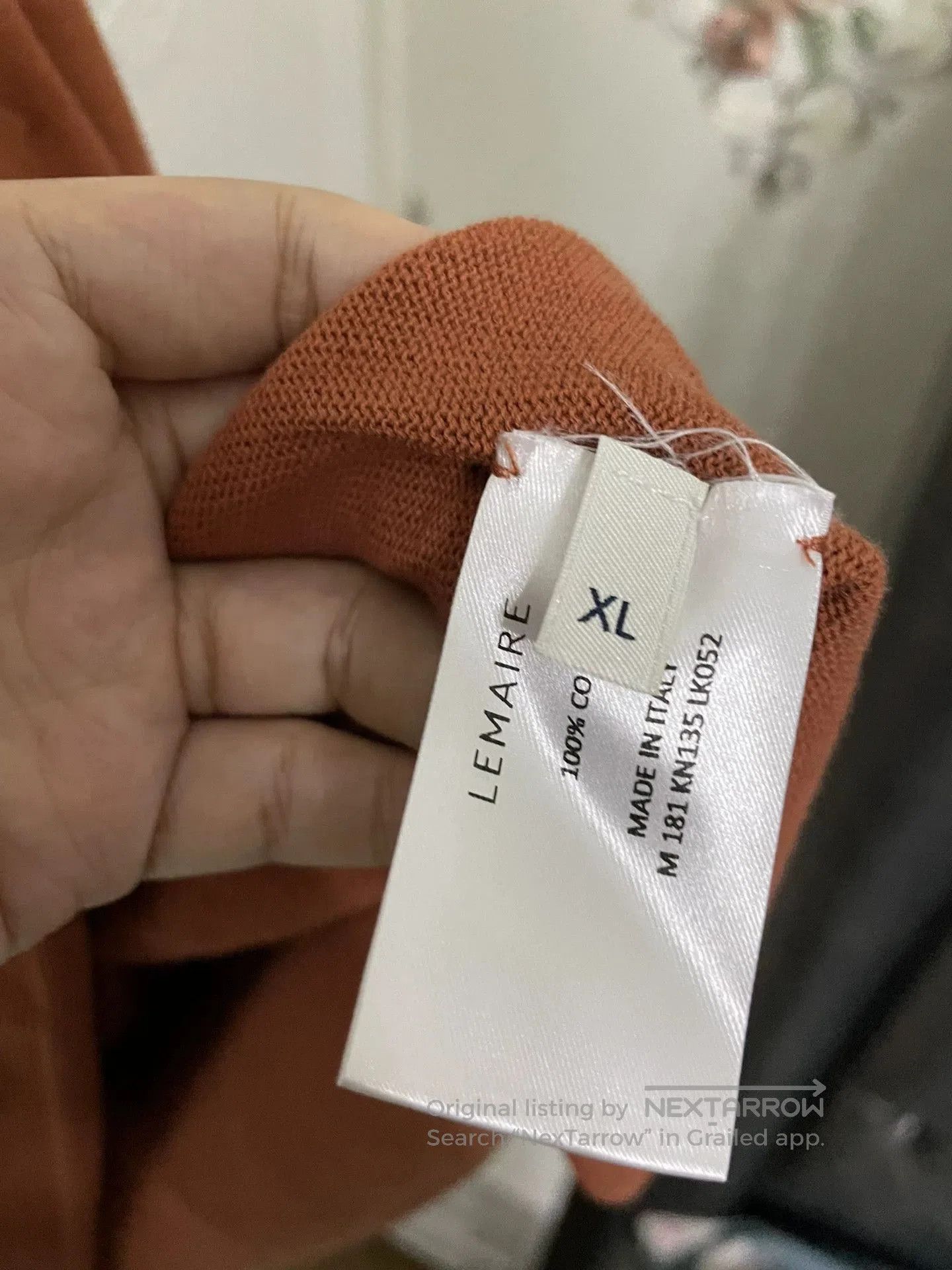 Lemaire Lemaire Oversized Knit Sweater in XL. Size US XL / EU 56 / 4 - 5 Thumbnail