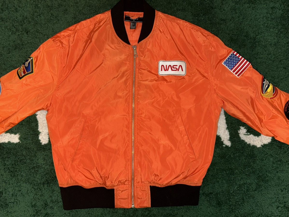 Forever 21 Forever21 Nasa PatchWork Jacket Sz.L Size US L / EU 52-54 / 3 - 1 Thumbnail