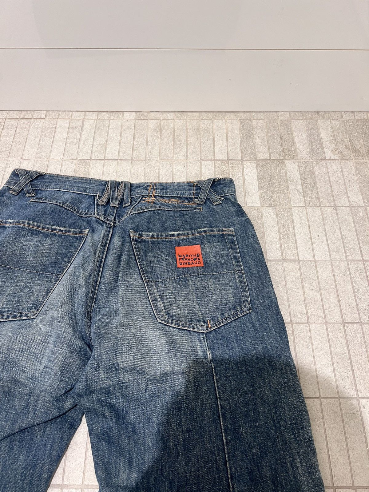 Marithe + Francois Girbaud Marithe Francois Girbaud Vintage Denim Size US 31 - 3 Thumbnail