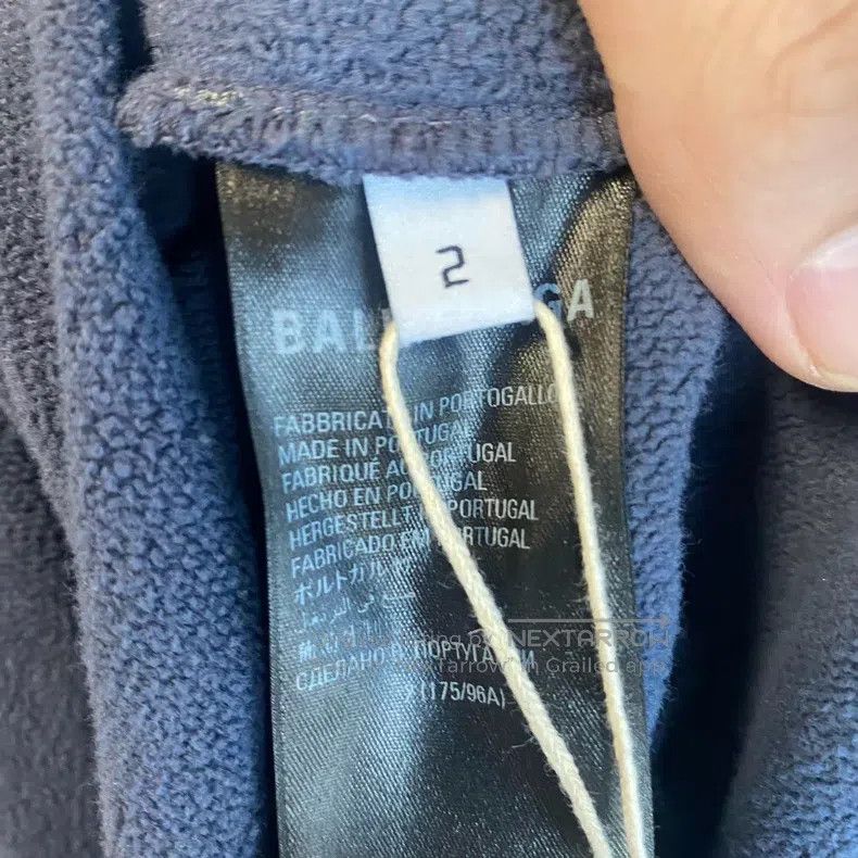 Balenciaga Balenciaga Wheat ear ice blue distressed sweatshirt Size US M / EU 48-50 / 2 - 4 Thumbnail