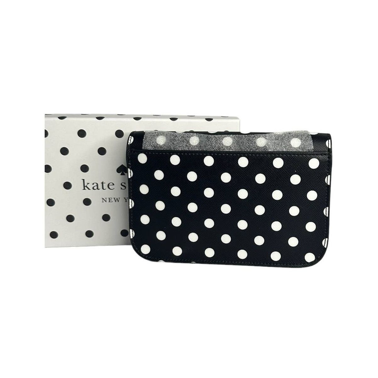 Kate Spade Kate Spade Cheers Boxed Black and white Crossbody Clutch bag Size ONE SIZE - 2 Thumbnail