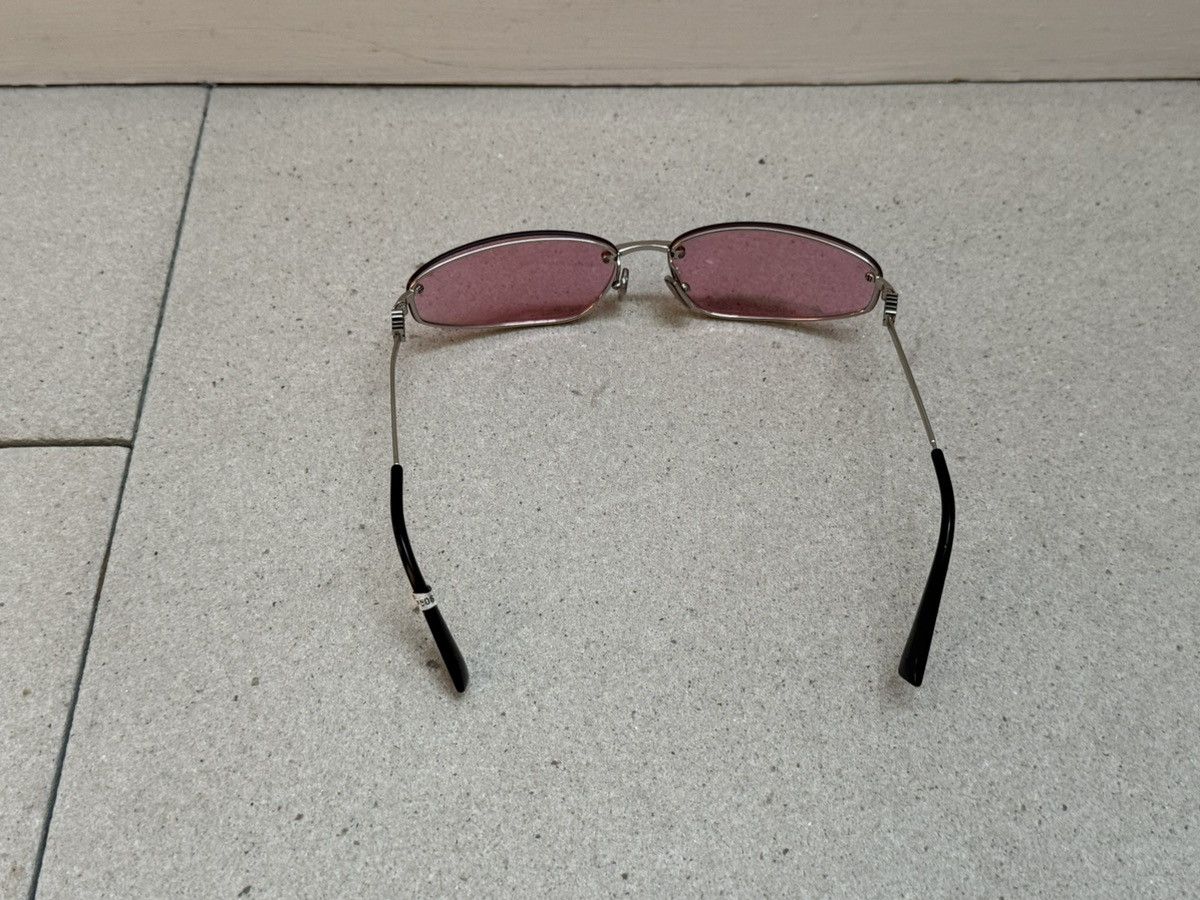 Miu Miu Miu Miu Pink Tinted Silver Framed Sunglasses Size ONE SIZE - 3 Thumbnail