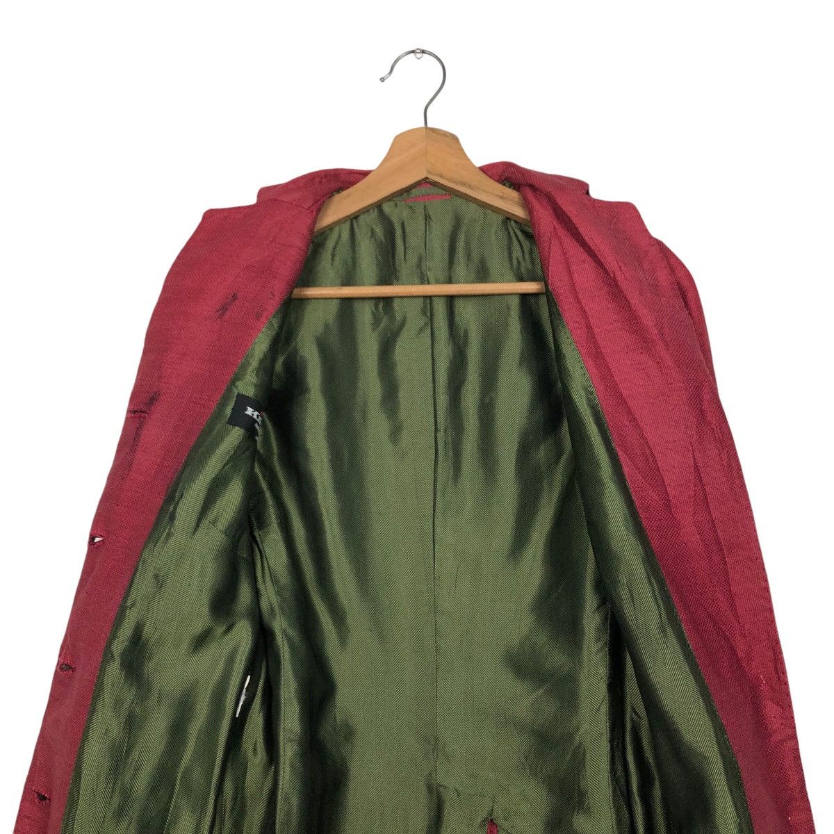 Japanese Brand 📌Vintage Long Jacket Kiton Napoli Made in Italy Size US M / EU 48-50 / 2 - 16 Thumbnail